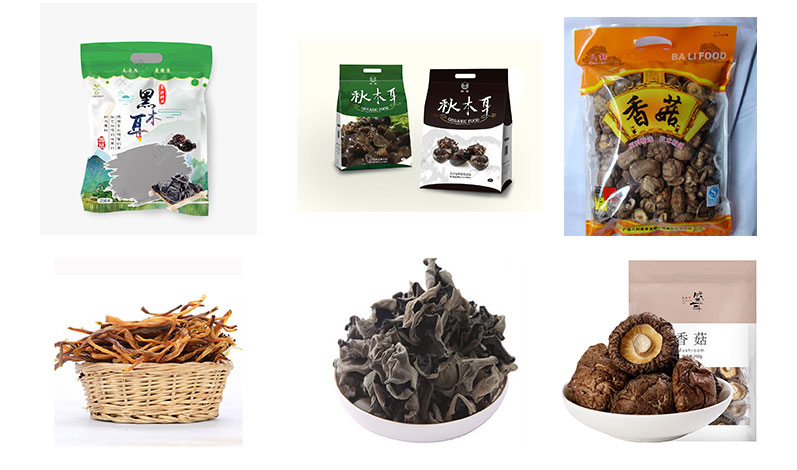 RL-GD8-200R/260R/320R 不規(guī)則物料香菇系列全自動包裝機(jī)樣品